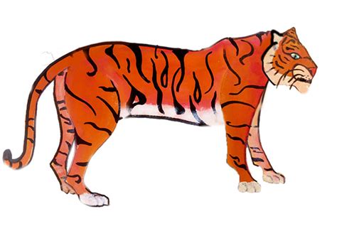 Painted Tiger Run Cycle Animation on Behance