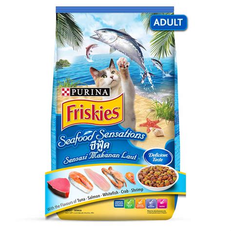 Buy Purina Friskies Seafood Sensations Adult Dry Cat Food Online at Low ...