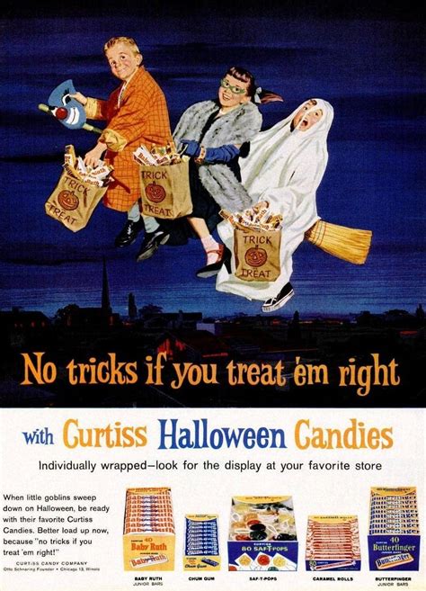 This memorable vintage Halloween candy from the '50s & '60s will take you back to trick-or ...