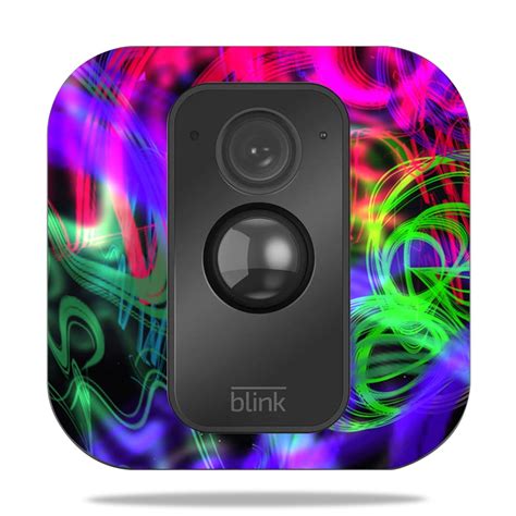 Colorful Skin For Blink XT Outdoor Camera | Protective, Durable, and Unique Vinyl Decal wrap ...