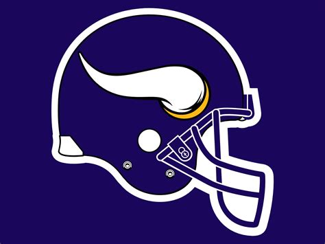 Helmet with logo of Minnesota Vikings free image download