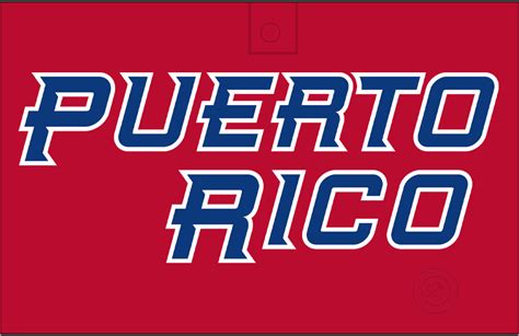 Puerto Rico Logo - Jersey Logo - World Baseball Classic (WBC) - Chris Creamer's Sports Logos ...