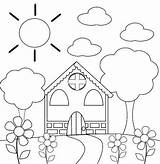 Online coloring Pages Coloring Home garden  sketch template