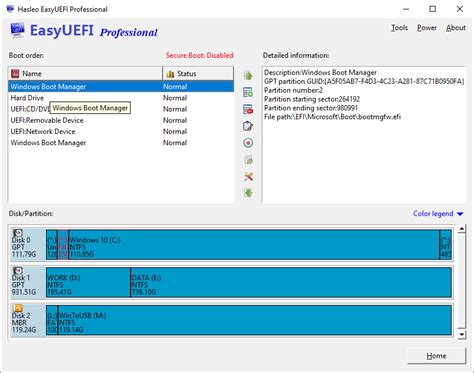 Manage EFI/UEFI boot options & Manage EFI System Partitions & Fix EFI/UEFI boot issues the easy way!