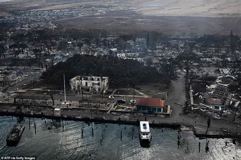 Lahaina fire aftermath: Aerial photos show extent of the damage caused ...