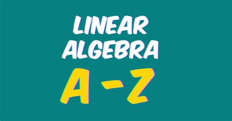 Linear Algebra - Codanics