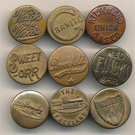 Antique buttons, Vintage buttons, Vintage typography