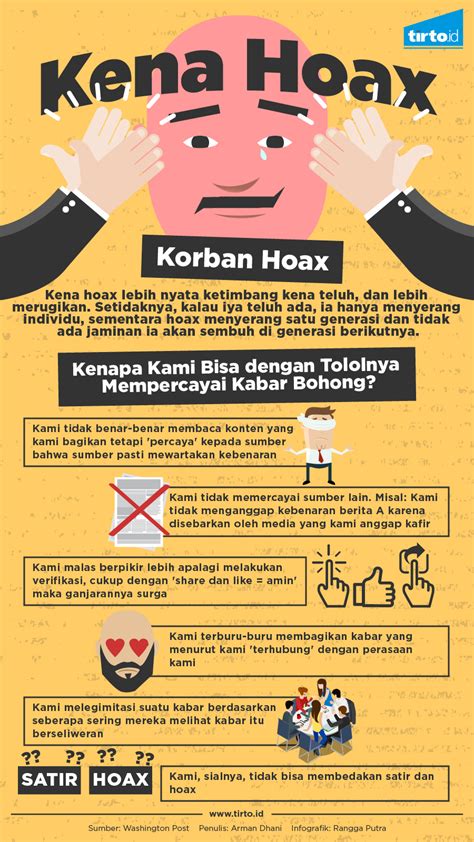 Mengapa Kita Suka Hoaks?