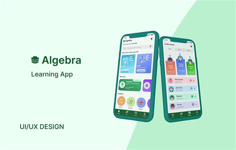 Algebra - Learning Application :: Behance