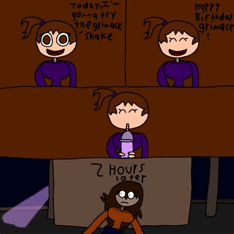 The Grimace Shake Incident by Curseddead706 on DeviantArt