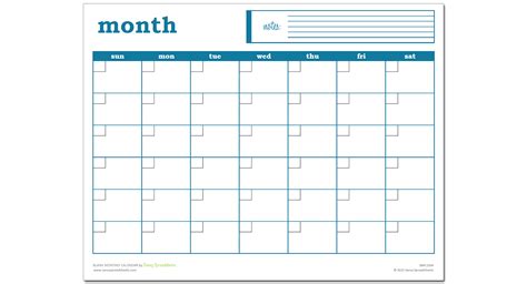 Monthly Spreadsheet within Blank Monthly Calendar Excel Template Savvy Spreadsheets — db-excel.com