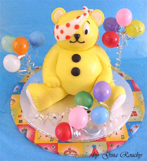 Pudsey Bear Cake by ginas-cakes on deviantART