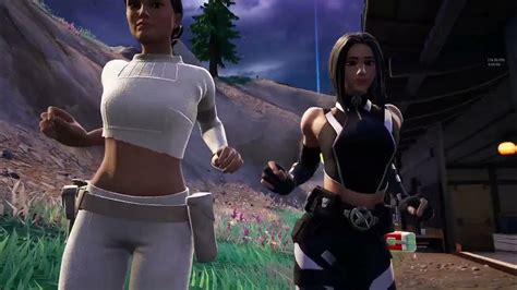 VR REPLAY with Padme Skin & X-23 Skin - FORTNITE - YouTube