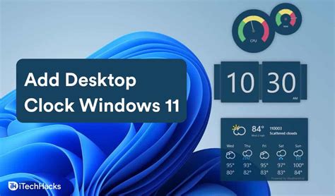 How To Put Clock On Desktop In Windows 11