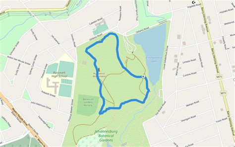 Johannesburg Botanical Gardens Walking And Running Trail - Gauteng ...