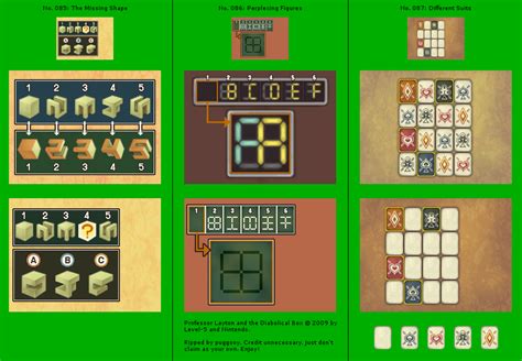 The Spriters Resource - Full Sheet View - Professor Layton and the ...