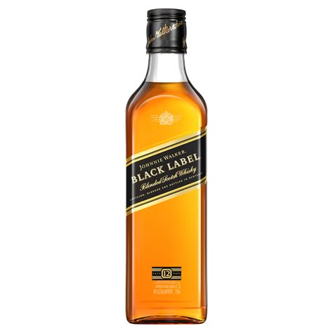 Johnnie Walker Black Label Blended Scotch Whisky, 375 mL (80 Proof ...