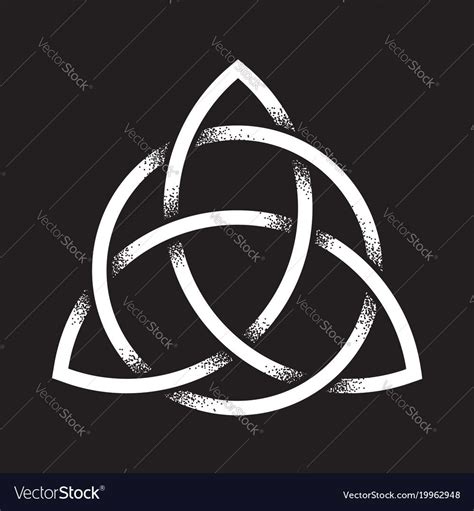 Pagan Symbols, Trinity Knot, Black Work, Triquetra, Free Preview, Logo ...