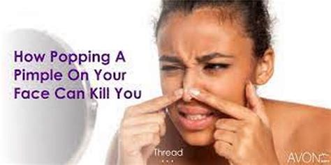 How popping a pimple on your face can kill you - Adomonline.com