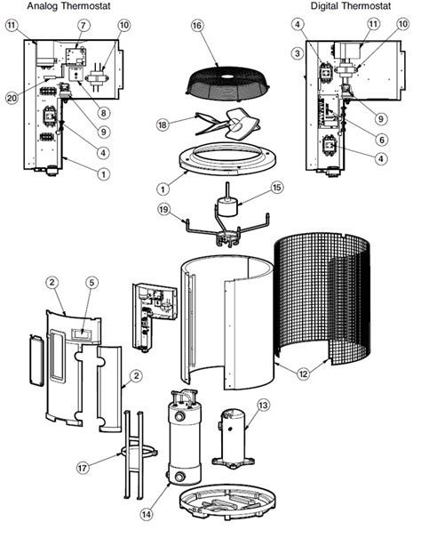 Hayward HeatPro® HP2100, HP2100TCO, HP1100, HP600, HPABGDELUXE Heat Pump Parts