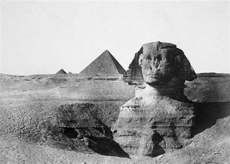 Ancient Sphinx Of Giza