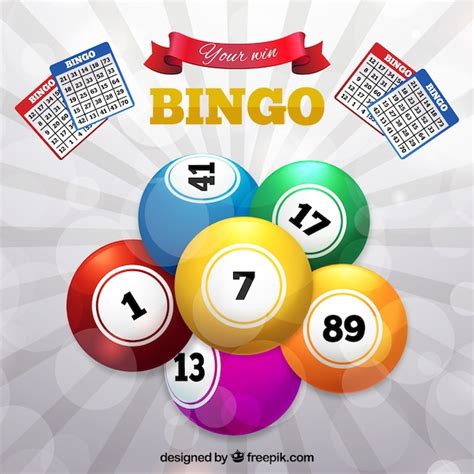 Background of colorful bingo balls Vector | Free Download