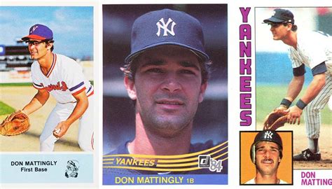 Don Mattingly Rookie Card, Minor League and Other Early Cards Guide