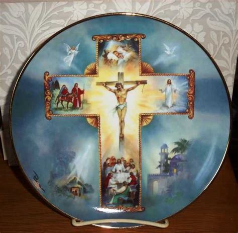 Franklin Mint Heirloom Life of Christ Collector Plate Loose Used