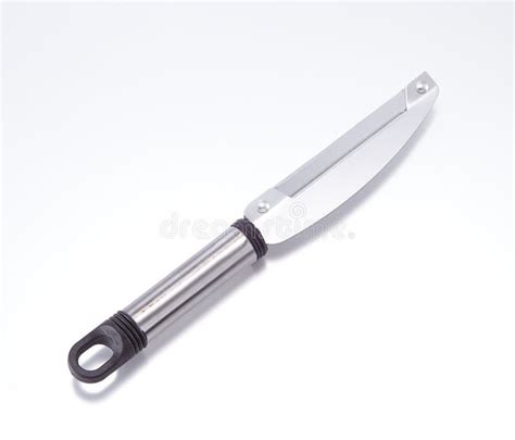 Fruit Knife Sheath Made of Stainless Steel Stock Image - Image of ...