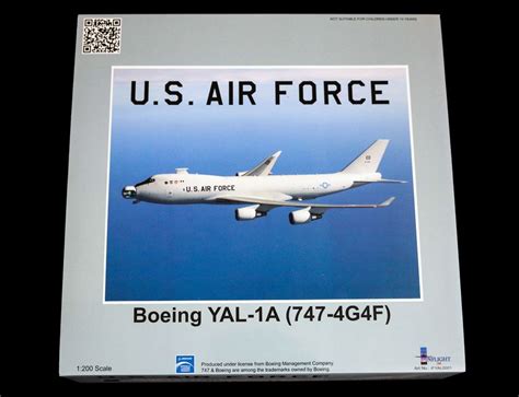 Inflight200 Boeing YAL-1 Airborne Laser, USAF (IFYAL0001) - DA.C