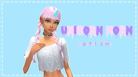 pastel-sims: Unicorn Horn! ♥ A simple horn with... | love 4 cc finds