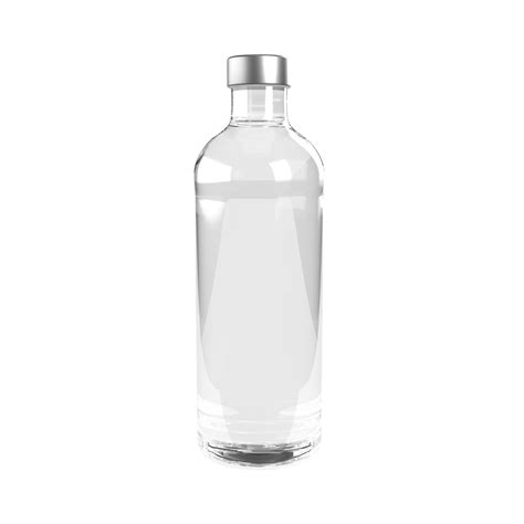 Glass modern water bottle transparent 12898669 PNG