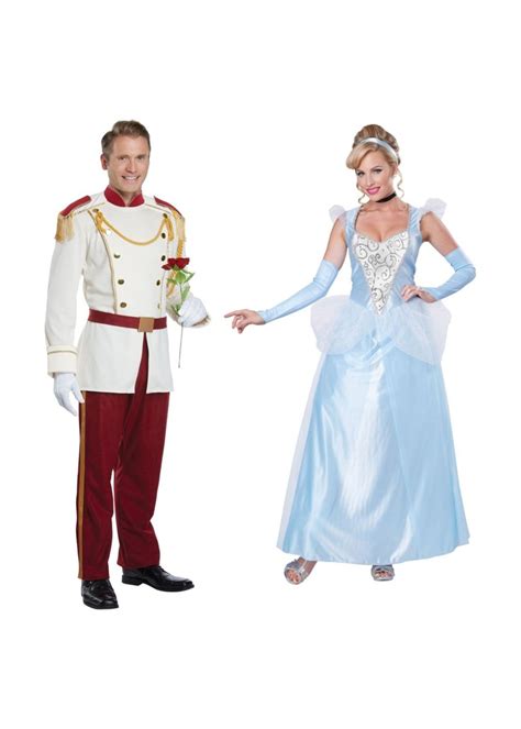 Cinderella Women Costume and Prince Charming Men Costumes - Disney Costumes