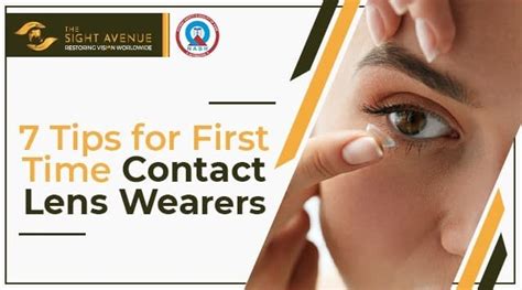 7 Tips for First-Time Contact Lens Wearers - The Sight Avenue