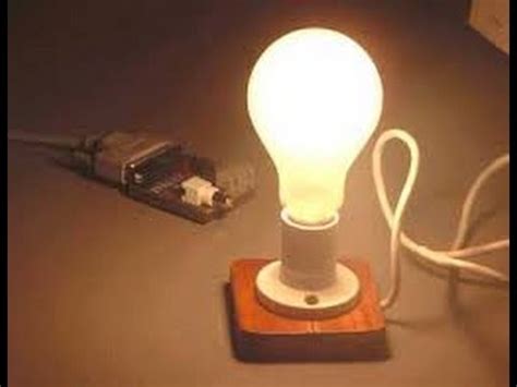 Science Experiments - Light Bulb Experiment - YouTube