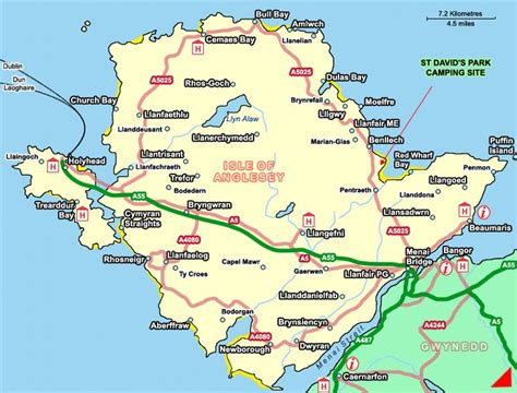 Isle of Angelsey | Anglesey wales, Anglesey, Wales map