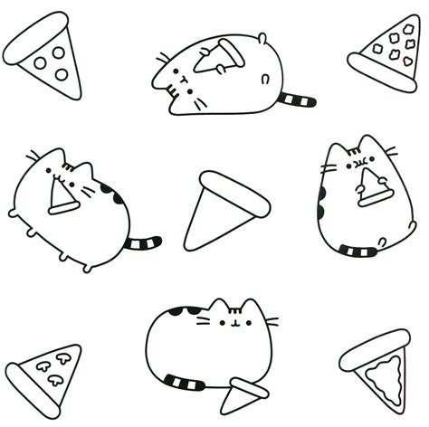 Pusheen Coloring Pages - Best Coloring Pages For Kids