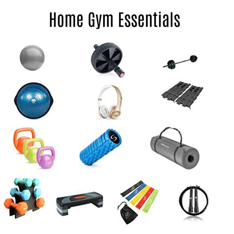 Home Gym Essentials - The Clever Side