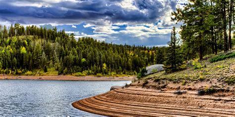 Camping near Woodland Park and Rampart Reservoir, Colorado