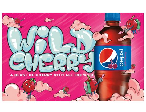 Pepsi Wild Cherry - ryancalderdesign.com