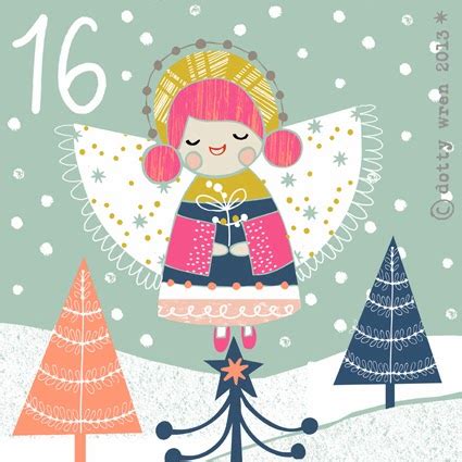 dottywrenstudio: advent calendar....day 16