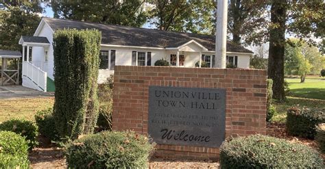 Town Hall - Town of Unionville, NC