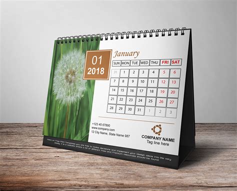 55 Creative and Unique Calendar Designs