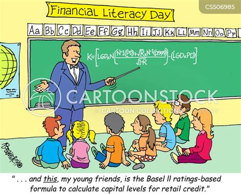 Financial Literacy Cartoons and Comics - funny pictures from CartoonStock