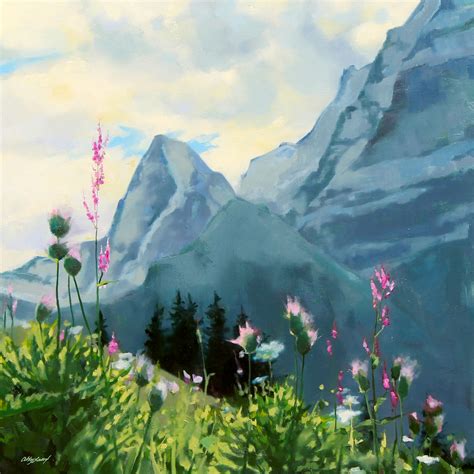 Blue Ridge oil painting – Abby Laux