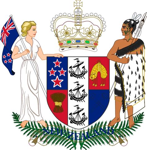 File:Coat of arms of New Zealand.svg | Alternative History | FANDOM ...