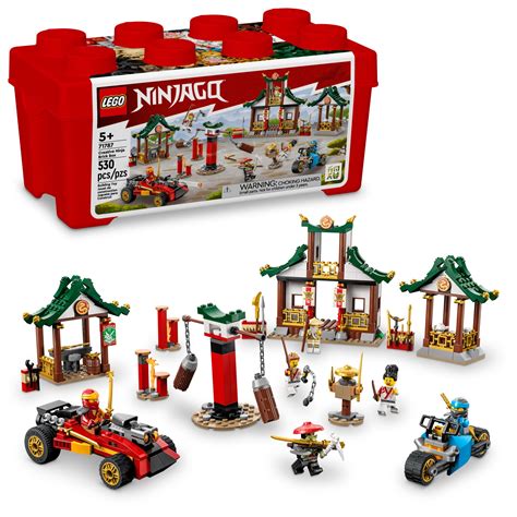 LEGO NINJAGO Creative Ninja Brick Box Construction Set 71787 - Walmart.com