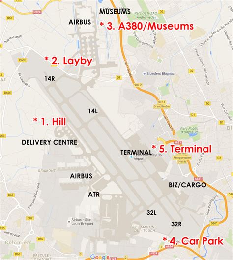 Where to Spot at Toulouse Airport - Airport Spotting