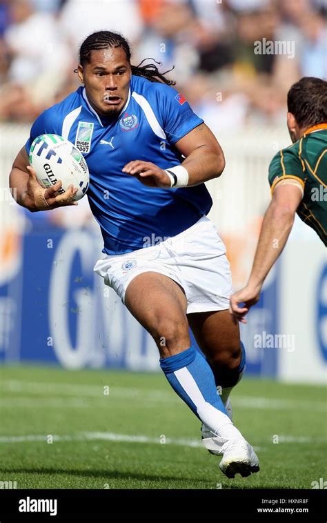 ALESANA TUILAGI SAMOA RU PARC DES PRINCES PARIS FRANCE 09 September ...