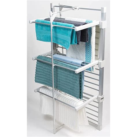 Electric Heated Clothes Airer, Dryer Rack with Cover